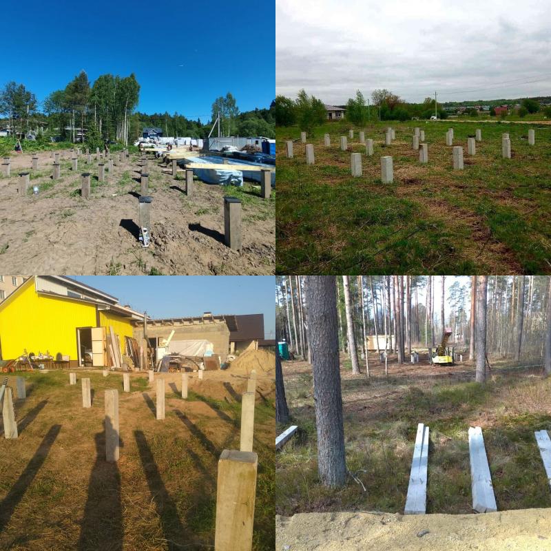 Забивные ЖБ сваи